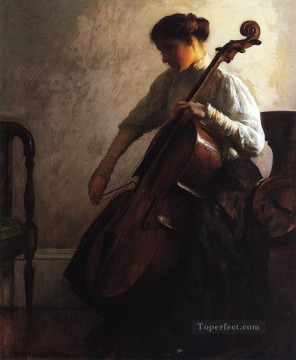 チェロ奏者の調性派画家ジョセフ・デキャンプ Oil Paintings
